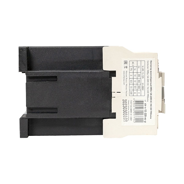 Контактор КМЭп малогабаритный 12А 220В DC 1NC EKF PROxima