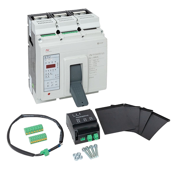 Выключатель автоматический в литом корпусе AV-POWER-5/3 800А 70кА ETU4.0 EKF