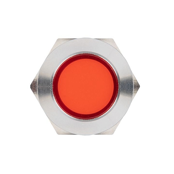 Лампа красная сигнальная S-Pro67 19 мм 24В EKF PROxima