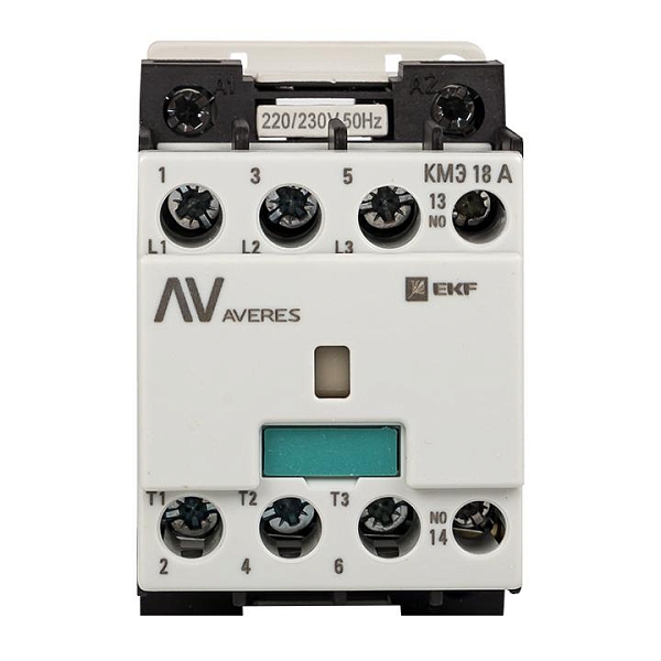 Контактор КМЭ 18А 1NO 400В АС EKF AVERES