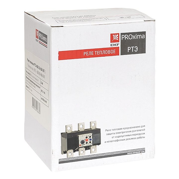 Реле тепловое РТЭ-4363 63-90А EKF PROxima