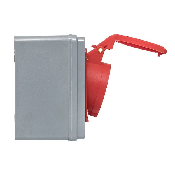 Розетка с блокировкой и выключателем 1415 3Р+РЕ+N 16А 380В IP44 EKF