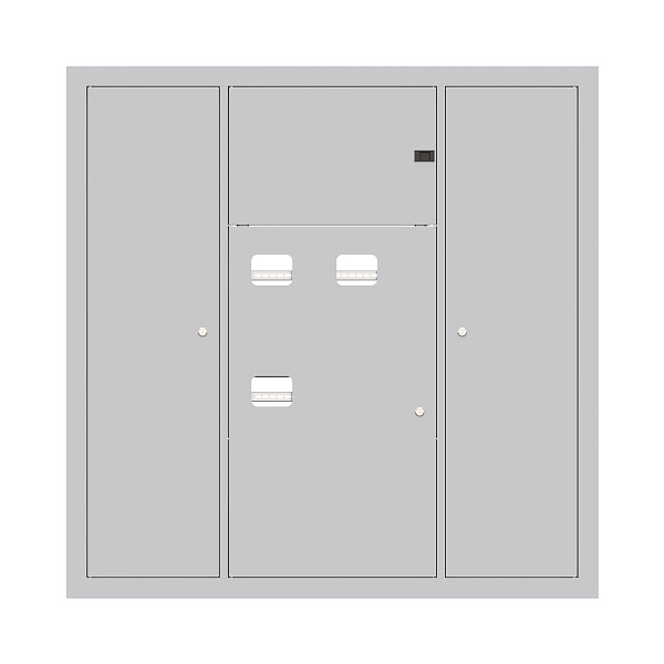 Устройство этажное распределительное встроенное типа УЭРВ 3 кв. (1300x1300x150) EKF
