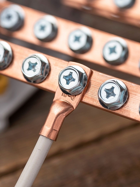 Наконечник силовой медный DT-16-8-6 (ТМ) EKF PROxima