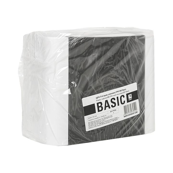 Щит распределителный ЩРН-П-6 (пром. упаковка) IP41 Basic