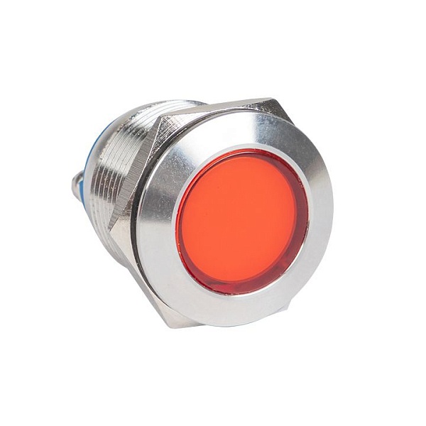 Лампа красная сигнальная S-Pro67 19 мм 24В EKF PROxima