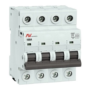 Выключатель нагрузки AVN 4P 100A AVERES EKF 