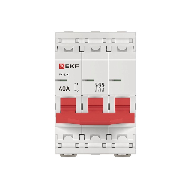 Выключатель нагрузки ВН-63N 3P 40А PROXIMA EKF 