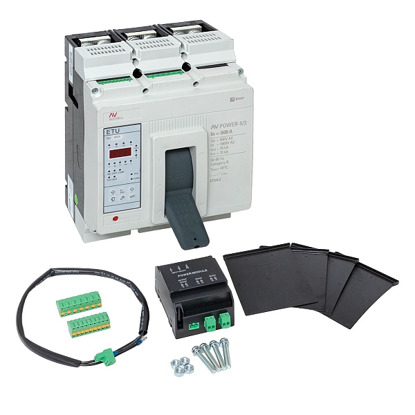 Выключатель автоматический в литом корпусе AV-POWER-5/3 800А 70кА ETU4.2 EKF