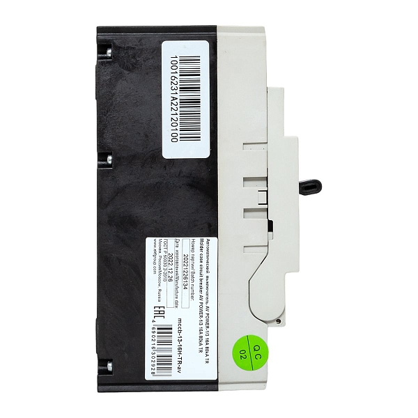 Выключатель автоматический в литом корпусе AV-POWER-1/3 16А 80кА TR EKF