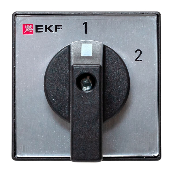 Переключатель кулачковый ПК-1-52 25А 2P «1-2» IP65 EKF