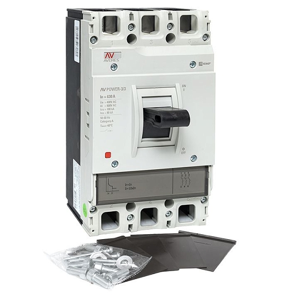 Выключатель автоматический в литом корпусе AV-POWER-3/3 630А 100кА TR EKF