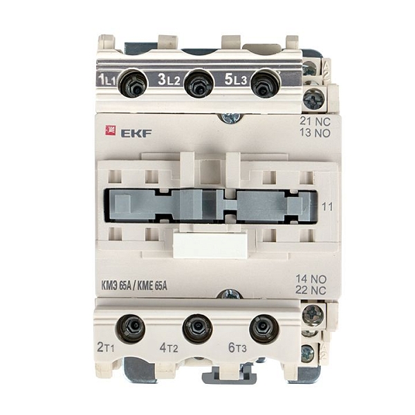 Контактор КМЭ-3 65А 1NO+1NC 230В AC EKF