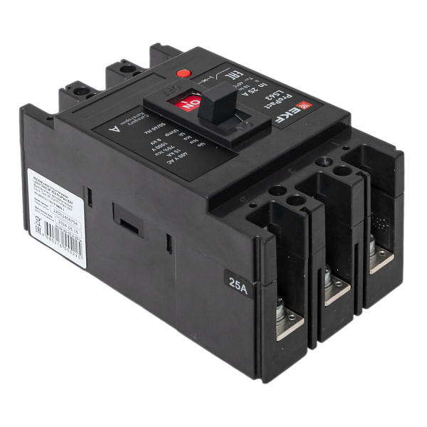 Выключатель автоматический в литом корпусе ProPact LS63 25А 3P 15кА EKF