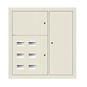 Щит этажный 6 кв. RAL9002 (1000x950x150) EKF PROxima