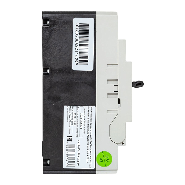 Выключатель автоматический в литом корпусе AV-POWER-1/3 160А 100кА ETU2.2 EKF
