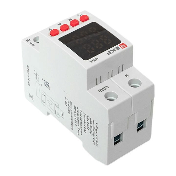 Реле напряжения и тока с дисп. 2 мод. MRVA 40A EKF