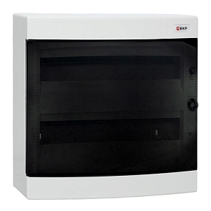 Щит распределительный навесной "Unix" прозрачная дверь 2x18 модулей IP41 EKF PROxima