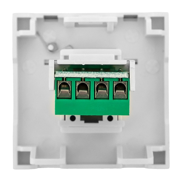 Розетка RJ11, 2 модуля EKF