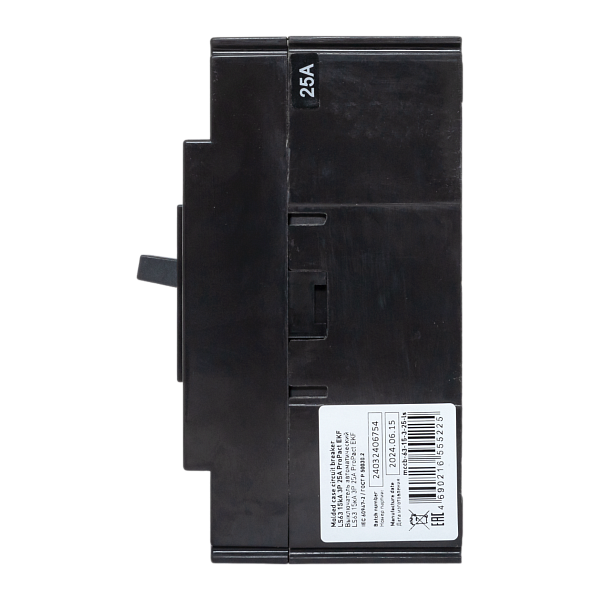 Выключатель автоматический в литом корпусе ProPact LS63 25А 3P 15кА EKF